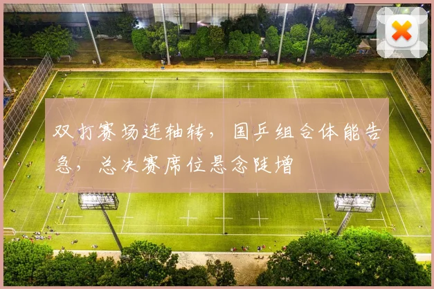 双打赛场连轴转，国乒组合体能告急，总决赛席位悬念陡增